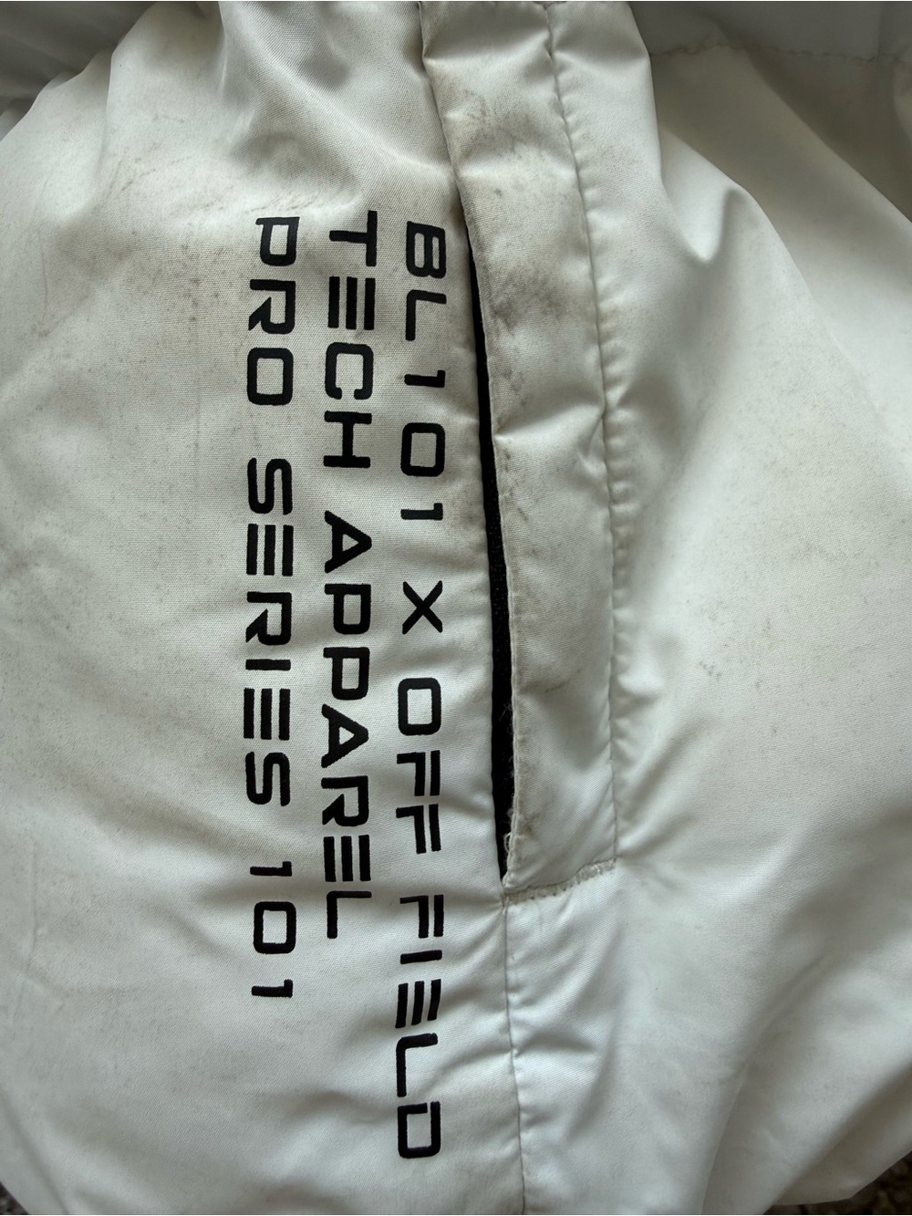 Baseball Lifestyle 101 Gradient Full Zip Puffer Youth Jacket - gray/white YXL - Picture 5 of 6